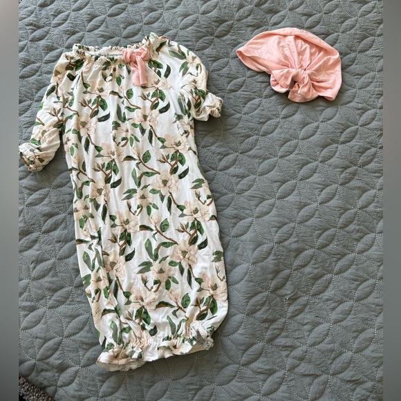MudPie Pointelle Sleeper Gown